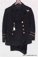 World War ll Royal Navy Dress Suit with Ribbons