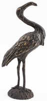 Animalier Bronze Model Of A Flamingo