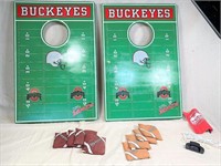 Buckeyes - bag toss game- nice condition