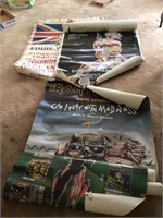 Collection of iron maiden posters