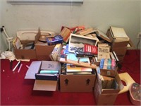 Lot of books and movies