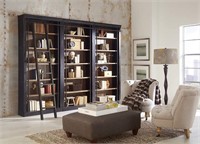 Martin Furniture Toulouse 3 Bookcase Wall, Brown