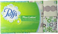 Puffs Plus Lotion Facial Tissues, 8 Cube Boxes