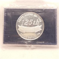1 Oz 999 Silver Front Royal Mason Medal