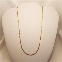 14K Braided 18" Necklace