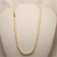 Pearls w/ 14K Gold Clasp