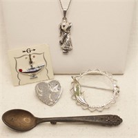 Vintage Sterling Jewelry incl Lang