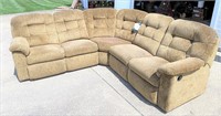 Lazyboy sectional with 2 recliners- see descriptin