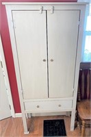 like new- primitive style pantry cupboard