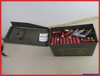 AMMO CAN FULL OF 12 GA. SHOT SHELLS 100 PLUS