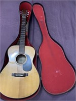 Franciscan acoustic guitar with case