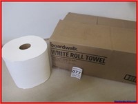 NEW BOARDWALK WHITE ROLL TOWEL