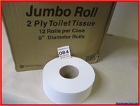 NEW JUMBO ROLL TOILET PAPER 12 ROLLS