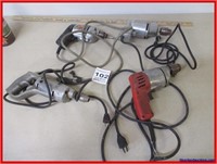USED - 4 DRILLS NOT TESTED ELECTRIC