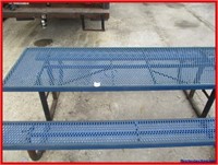 HEAVY THERMOPLASTIC COATED PICNIC TABLE