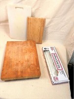 cutting boards & more