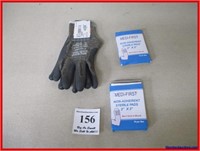 NEW BODY GUARD GLOVES - MED-FIRST STERILE PADS
