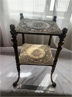 Smaller Antique Brass Table