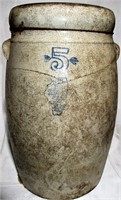 5 Gallon Stoneware Churn