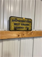 Shepardstown license plate