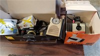 Vintage camera and radio  camera parts