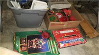 Christmas items and miscellaneous