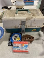 Tackle box and misc