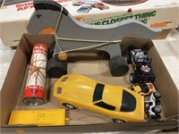 Vintage rc car and misc