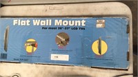 Flatscreen wall mount