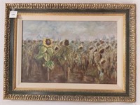 A Fine Art Original - Field of Sunflowers