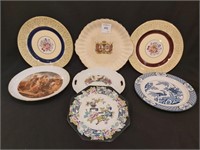 A lot of Serving, Royalty and Cabinet Plates