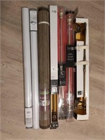 A Collection of Curtain Rods and Decoratives