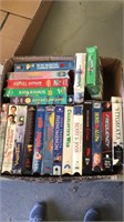 Box VHS kids movies and other