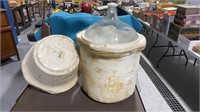 Vintage large Glass jug w/ styrofoam