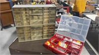 Storage bins w/misc hardware