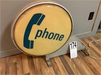 GTE PHONE SIGN