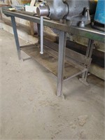 Metal Work Bench W/ Vise