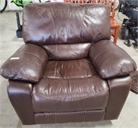 LEATHER TYPE RECLINER