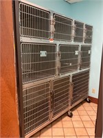 Rolling Animal Boarding Crate/Cage