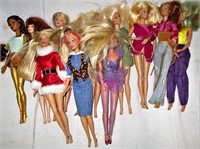 Lot of 12 Vintage Barbies #3