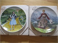 Dorothy and Maria Collector Plates