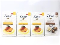Lot of Dove Bar Soap, Mango Butter and Shea