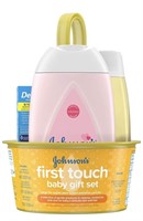 Johnson's First Touch Baby Gift Set, Baby Bath,
