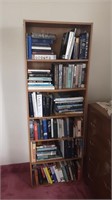 Bookcase and contents