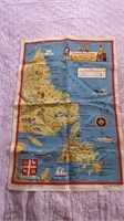 Linen map. Hudson's Bay company map of NF and
