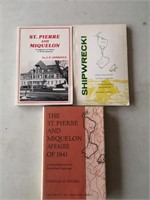 Three St. Pierre and Miquelon related books