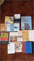17 pcs Newfoundland related books pamphlets etc