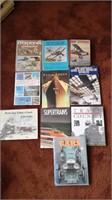 10 asst books. Train, Planes And Automobiles