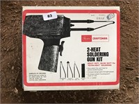 CRAFTSMAN 2-HEAT SOLDERING GUN KIT