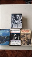 4 books - Charles Lindbergh